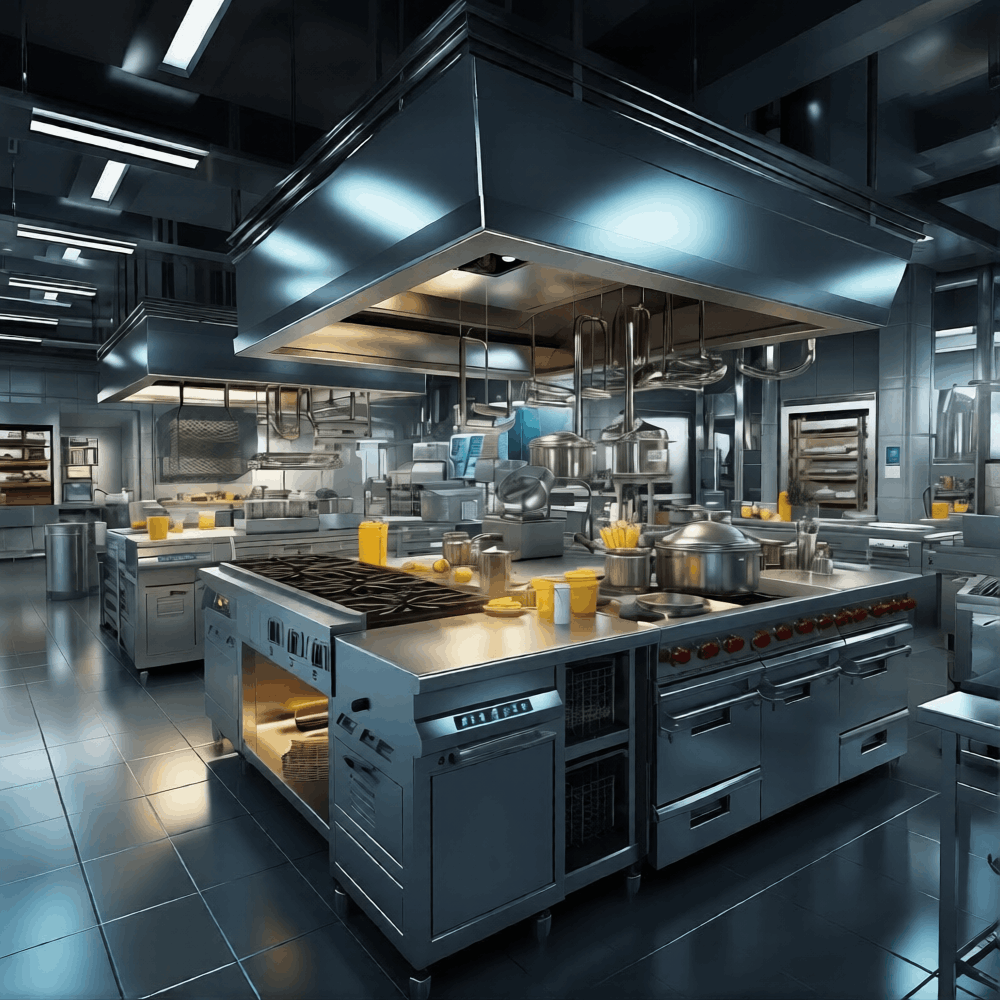 لیست تجهیزات آشپزخانه صنعتی