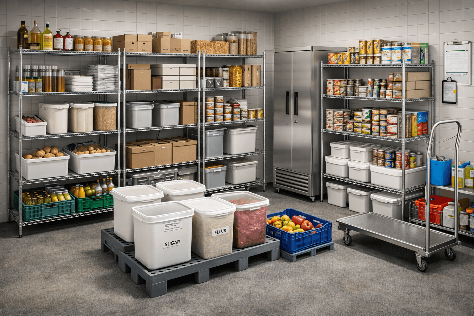 تجهیزات نگهداری و انبار